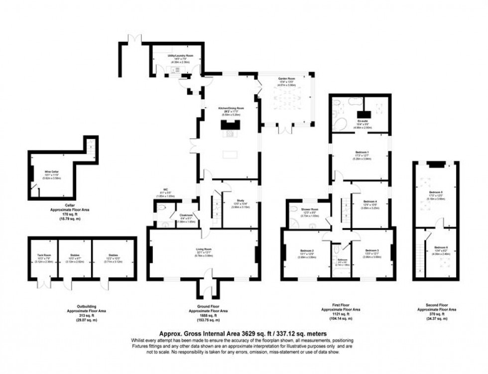 Floorplan for Carr Green Lane, Warburton, Lymm