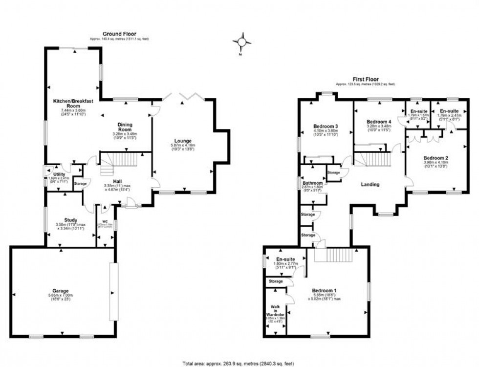Floorplan for Howey Lane, Frodsham