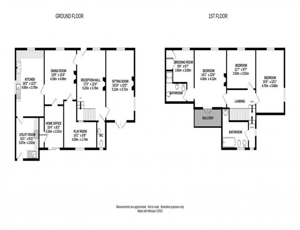 Floorplan for Ridge Lane, Combs, High Peak