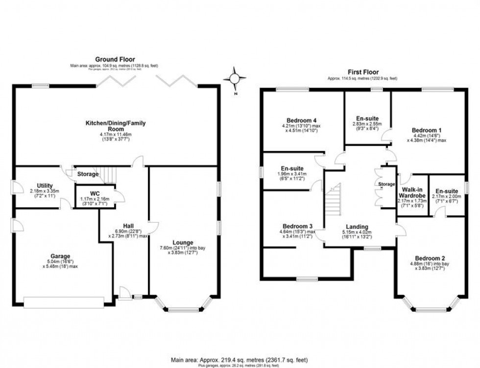 Floorplan for Pike Lane, Kingsley, Frodsham