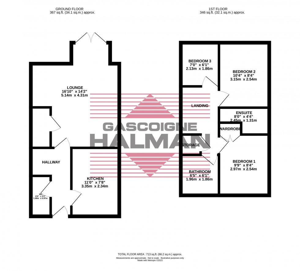 Floorplan for Rosefinch Road, West Timperley, Altrincham