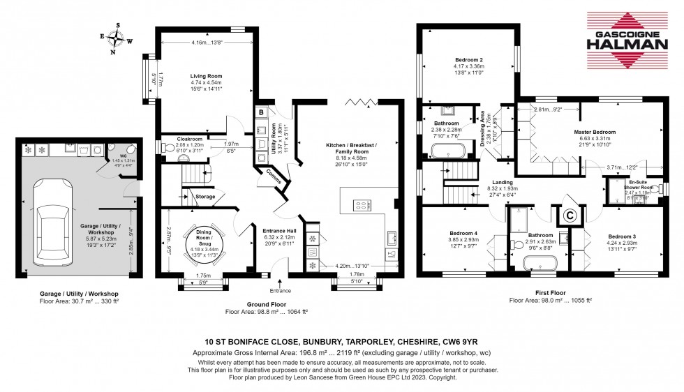 Floorplan for St. Boniface Close, Bunbury
