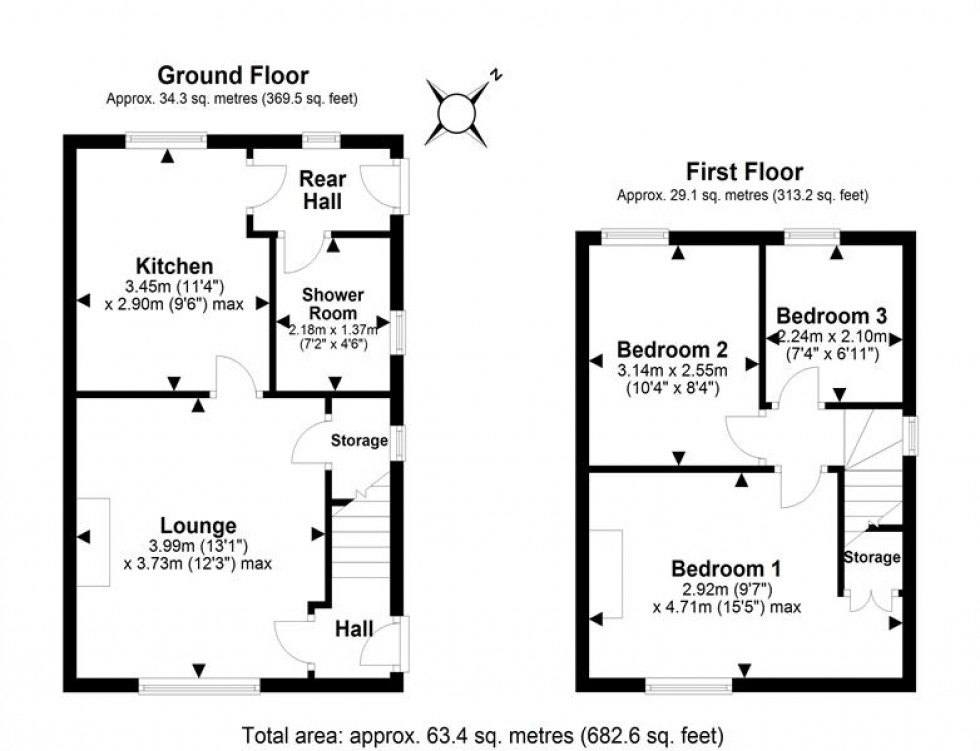 Floorplan for Frith Avenue, Delamere, Northwich