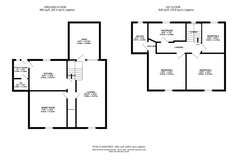 Floorplan for Hatherlow, Romiley