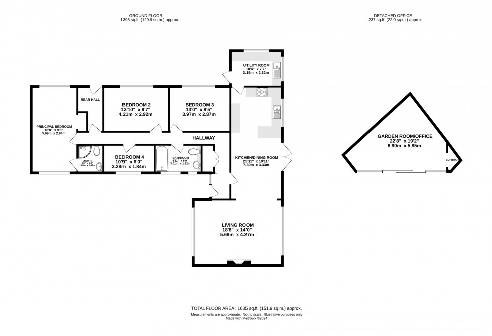 Floorplan for Ash Grove, Knutsford