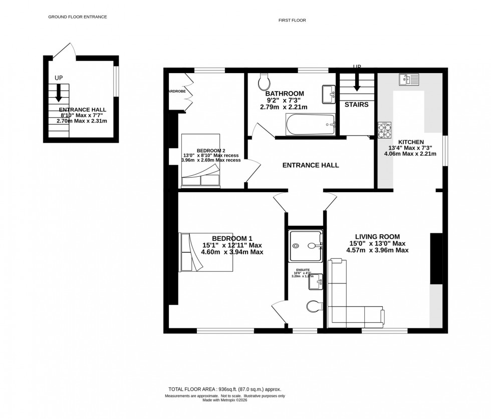 Floorplan for Stamford Street, Altrincham, WA14
