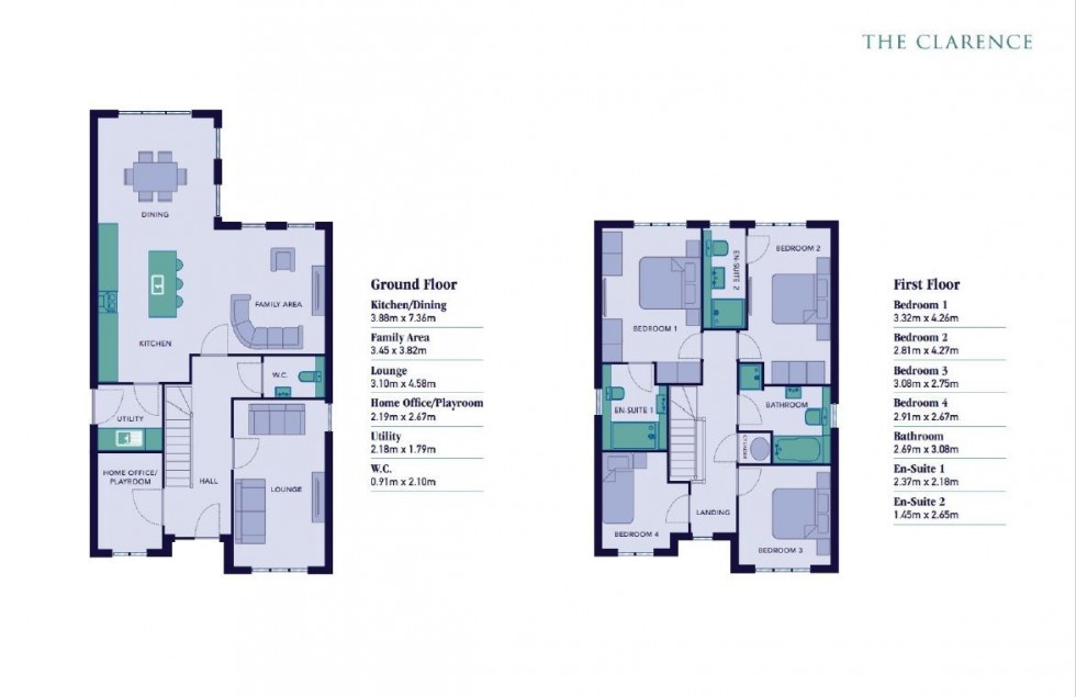 Floorplan for Hawthorn Grange, Lymm