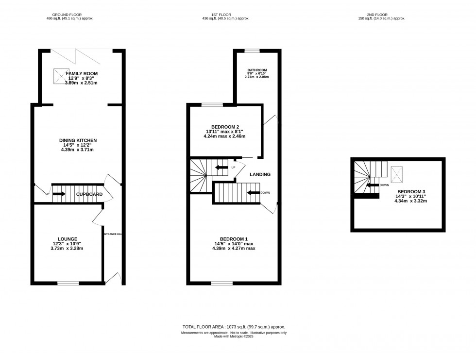 Floorplan for South Street, Alderley Edge