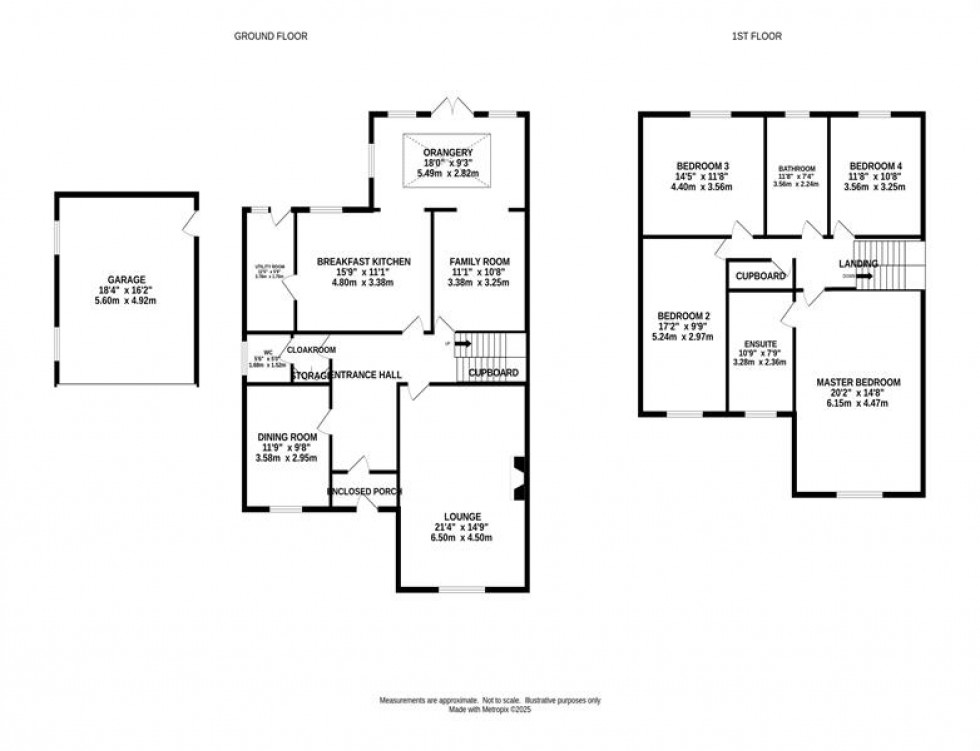 Floorplan for Keele Crescent, Macclesfield
