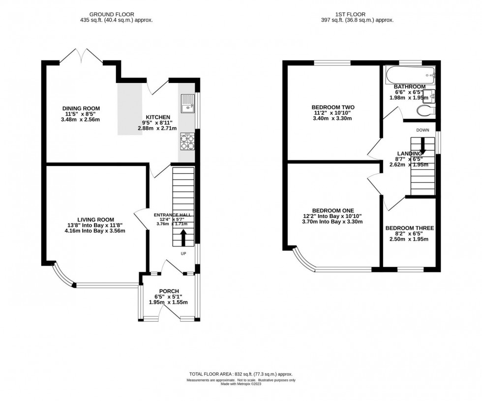 Floorplan for Highbank Drive, East Didsbury