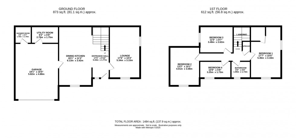 Floorplan for Robin Lane, Chelford