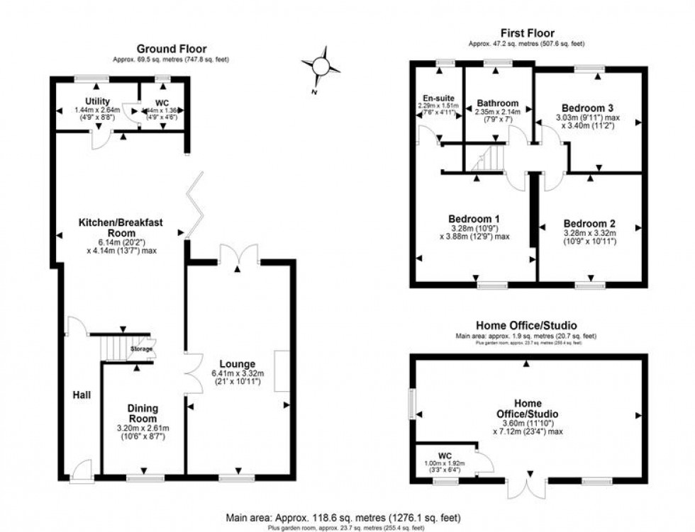 Floorplan for Townfield Lane, Frodsham