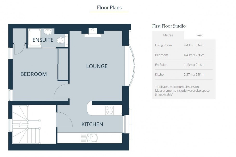 Floorplan for The Cob, High Street, Tarporley