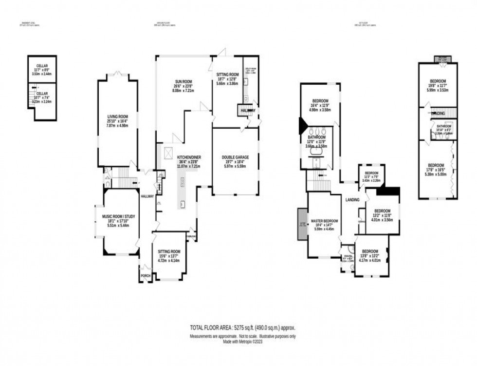 Floorplan for Peel Moat Road, Heaton Moor, Stockport