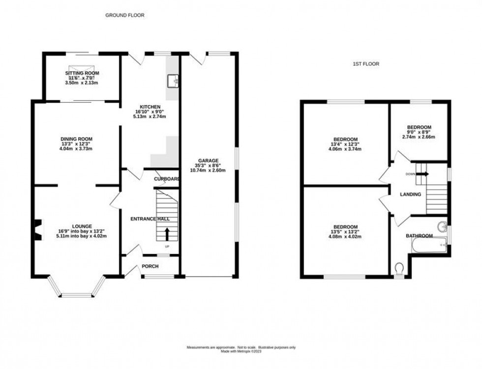 Floorplan for Swallow House Lane, Hayfield, High Peak