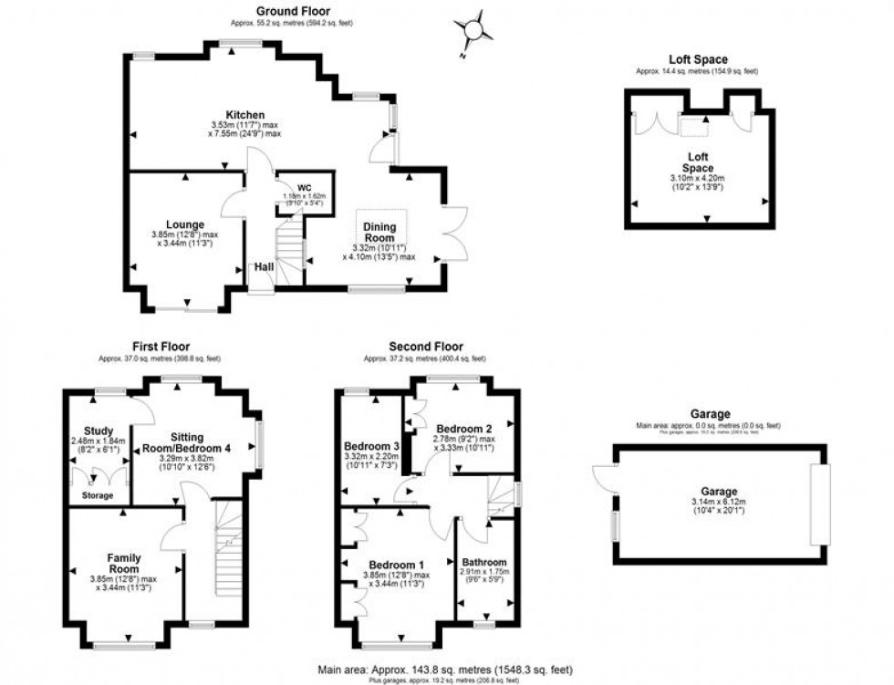 Floorplan for Old Chester Road, Helsby, Frodsham