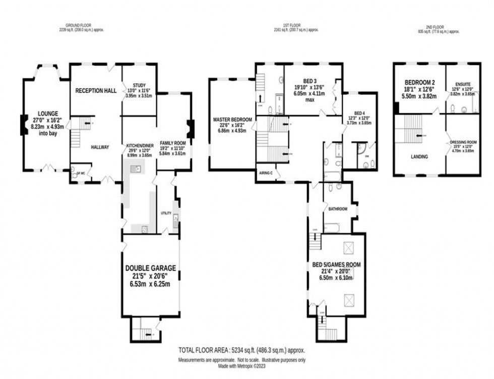 Floorplan for Bradgate Road, Altrincham