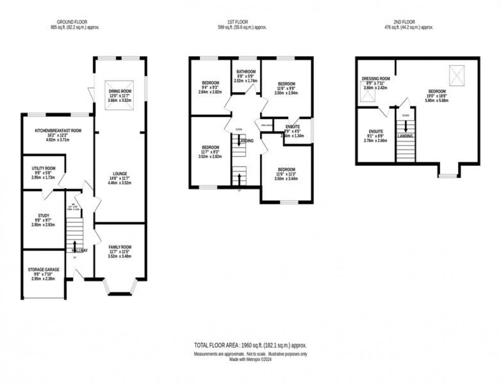 Floorplan for Appledale, Tytherington