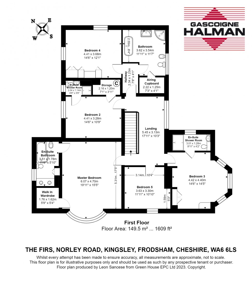 Floorplan for Norley Road, Kingsley, Frodsham