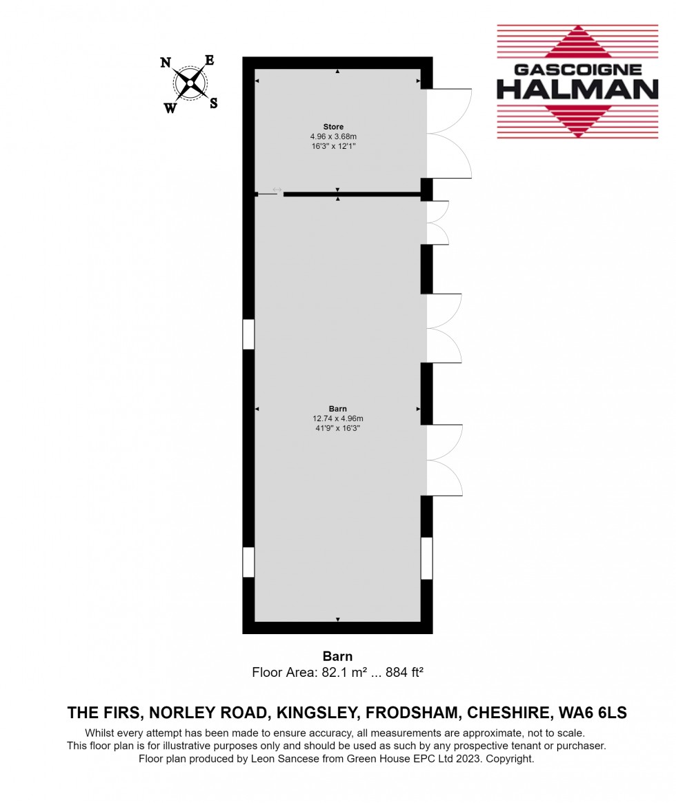 Floorplan for Norley Road, Kingsley, Frodsham
