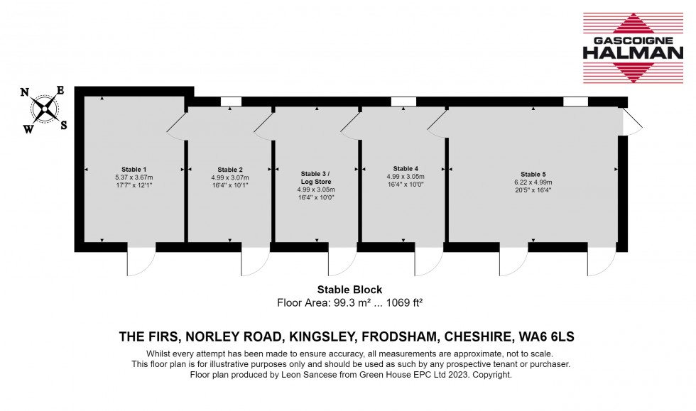 Floorplan for Norley Road, Kingsley, Frodsham