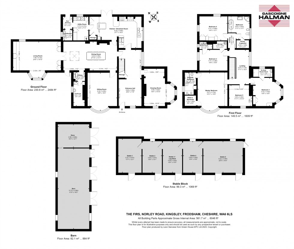 Floorplan for Norley Road, Kingsley, Frodsham