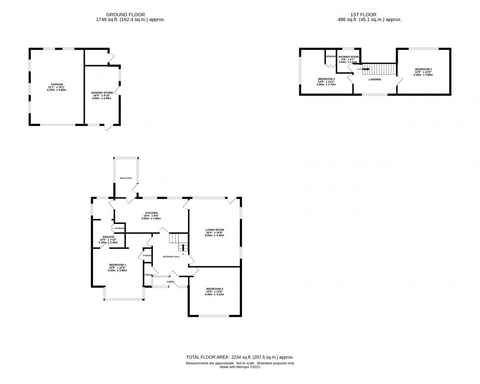 Floorplan for Oakdene Road, Marple, Stockport