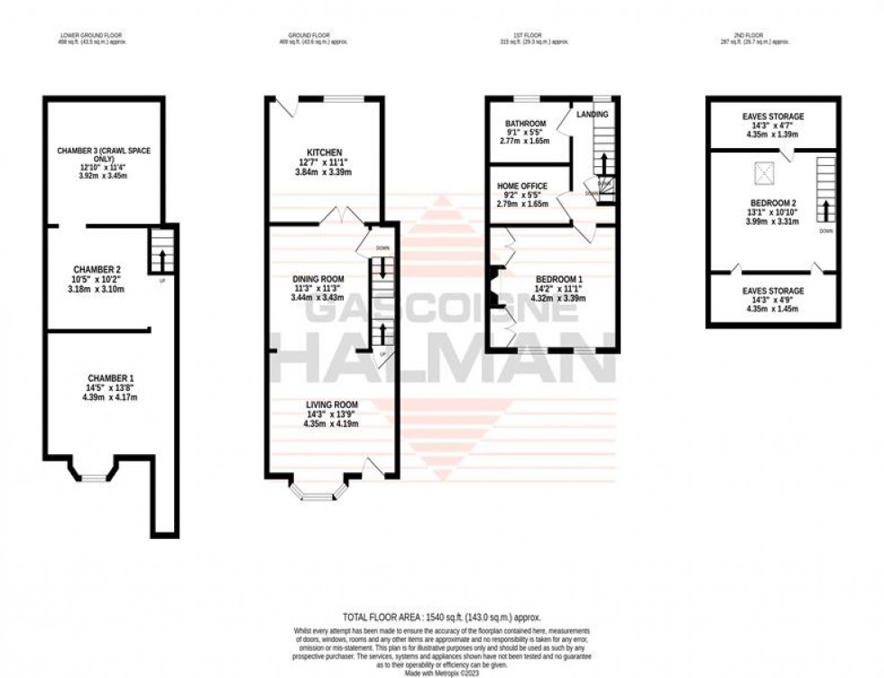 Floorplan for Thorn Grove, Sale