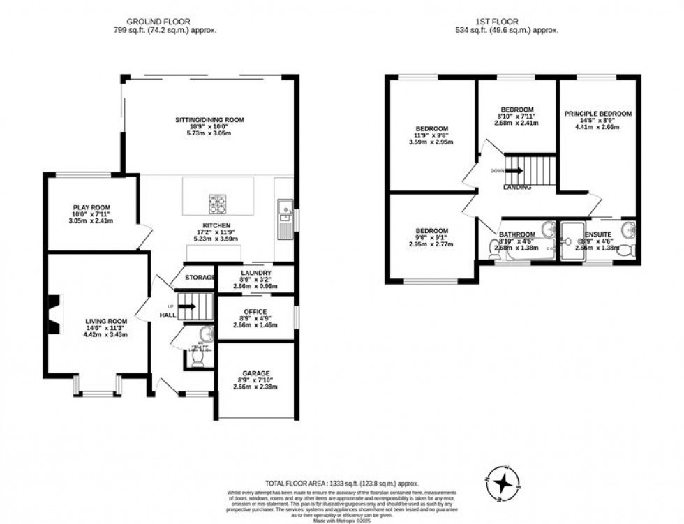 Floorplan for Scholars Green Lane, Lymm