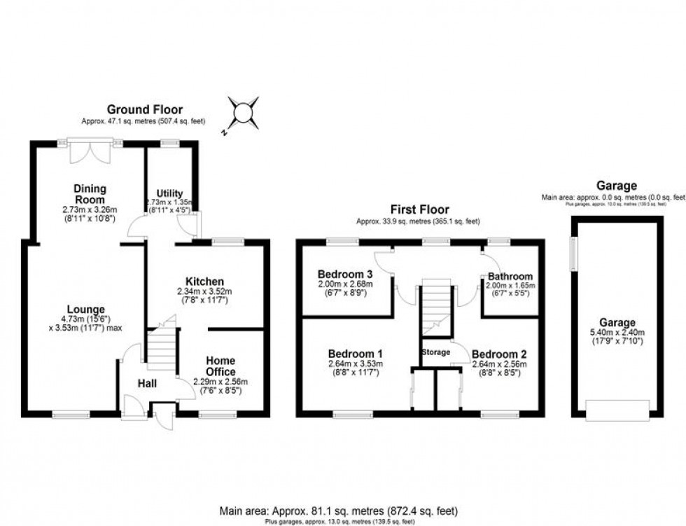 Floorplan for Barn Croft, Helsby, Frodsham