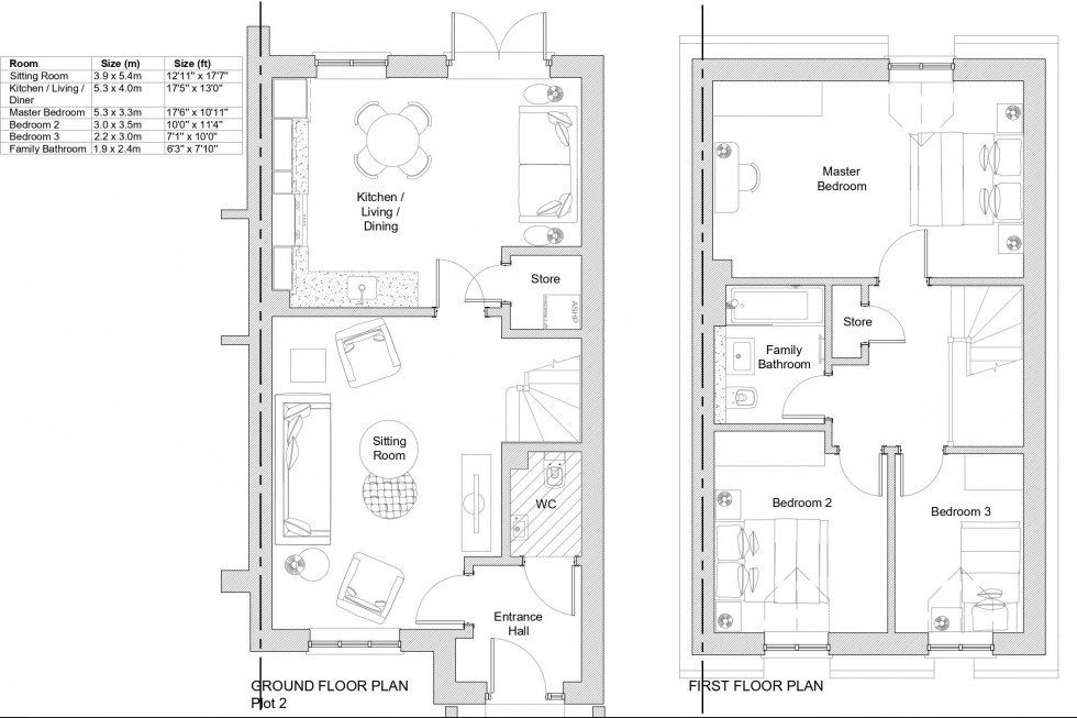 Floorplan for Pulford Place, Vicarage Lane, Bunbury
