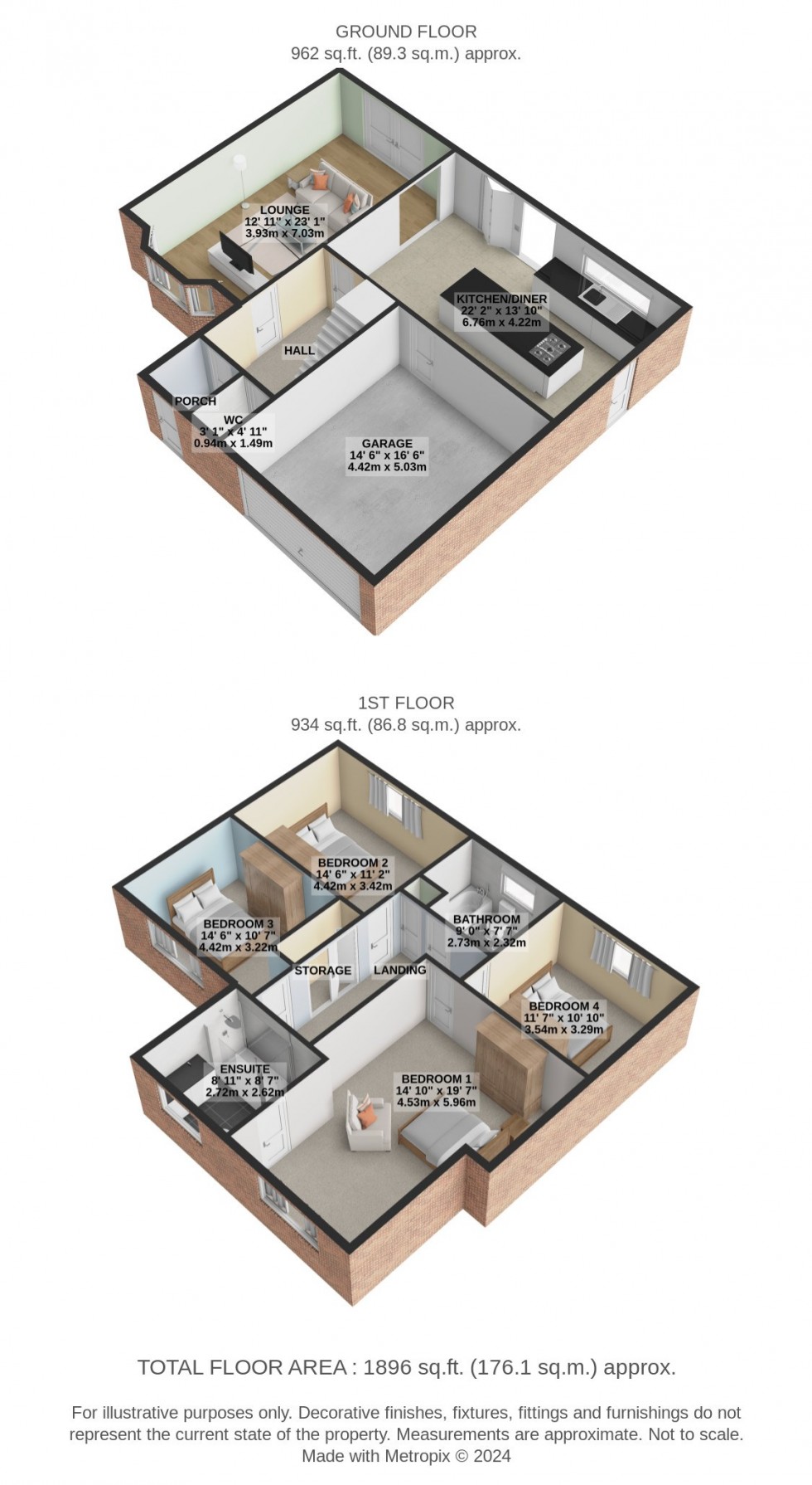 Floorplan for Stalyhill Drive, Stalybridge