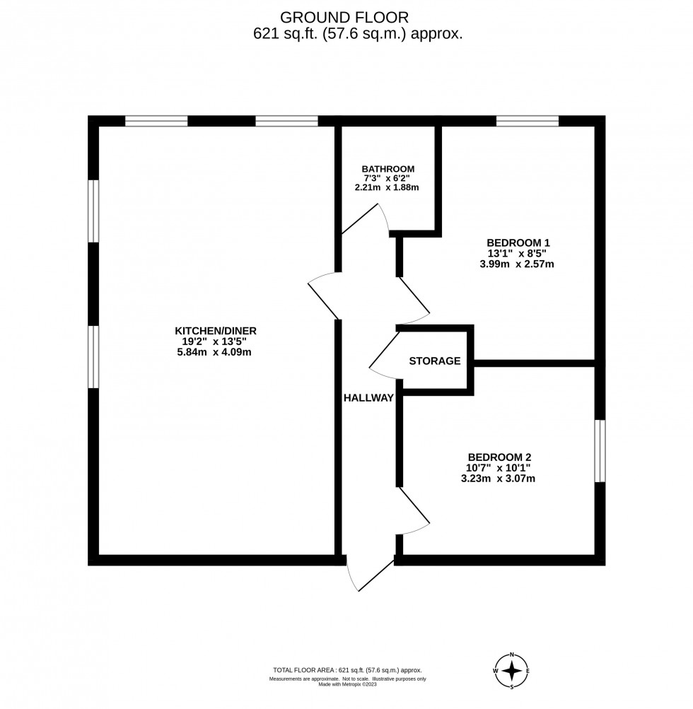 Floorplan for Wightman Avenue, Macclesfield