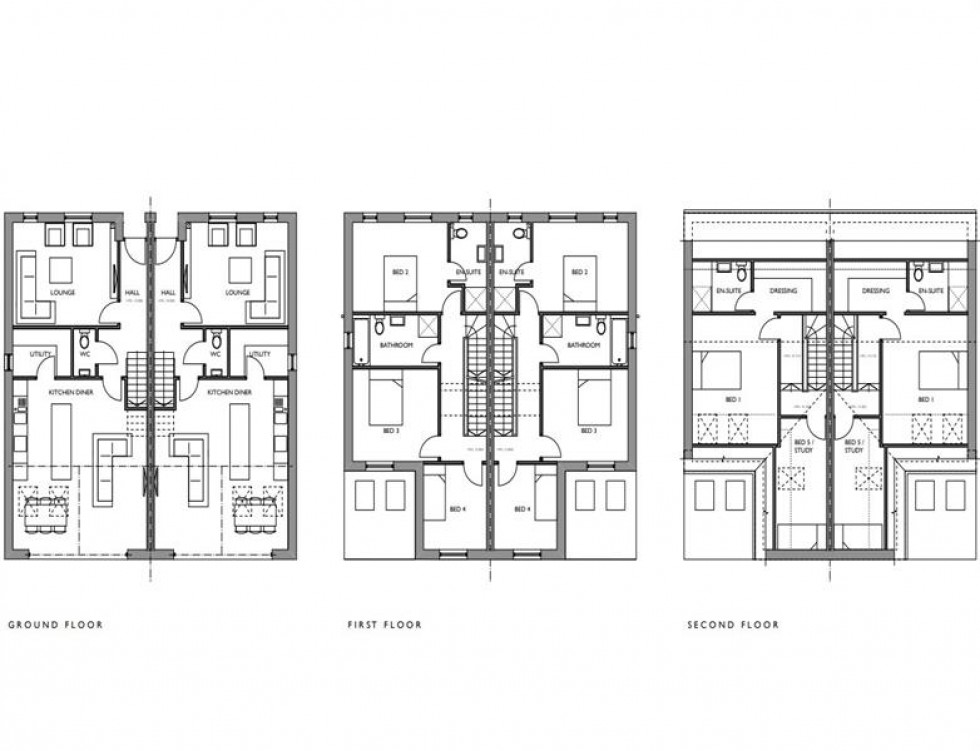 Floorplan for The Villa's, Councillor Lane, Cheadle Hulme