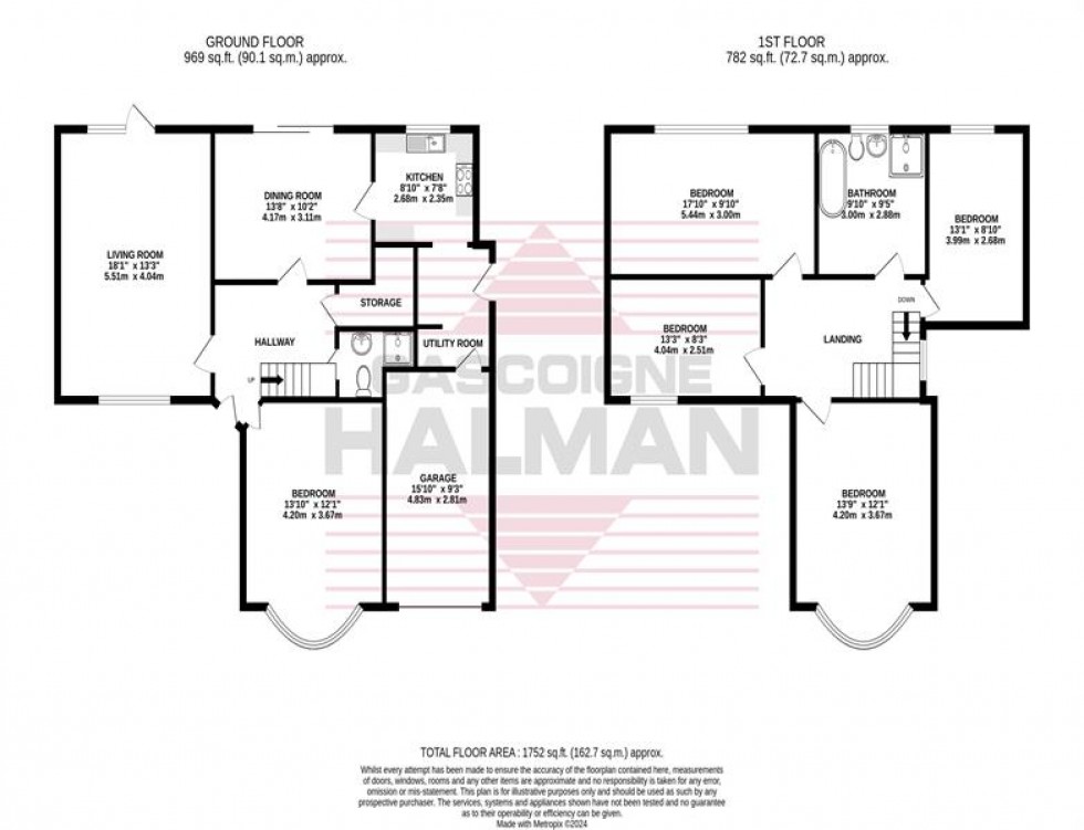 Floorplan for Barcheston Road, Cheadle