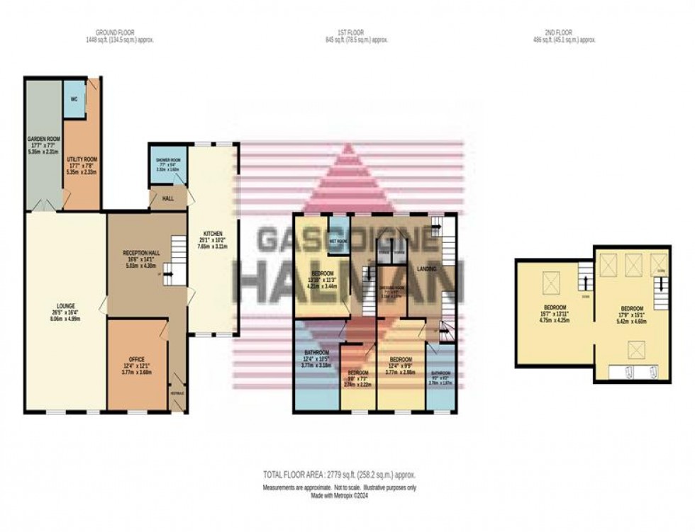 Floorplan for Sheffield Road, Glossop