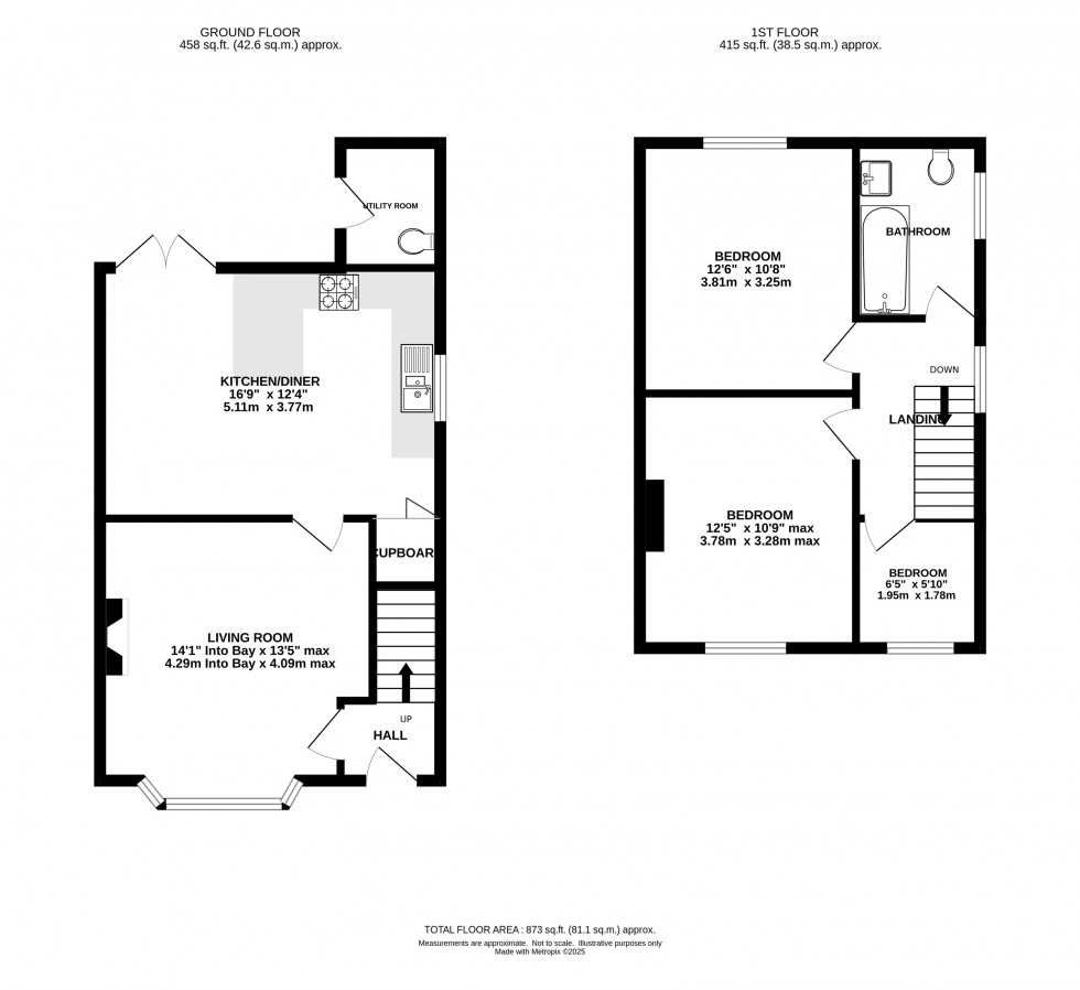 Floorplan for London Road, Holmes Chapel