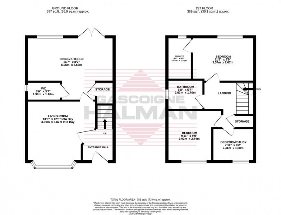 Floorplan for Boater Street, Stockport