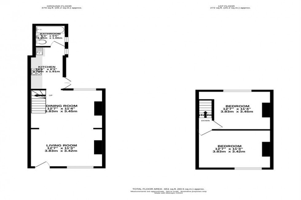 Floorplan for Beaconsfield Road, Altrincham