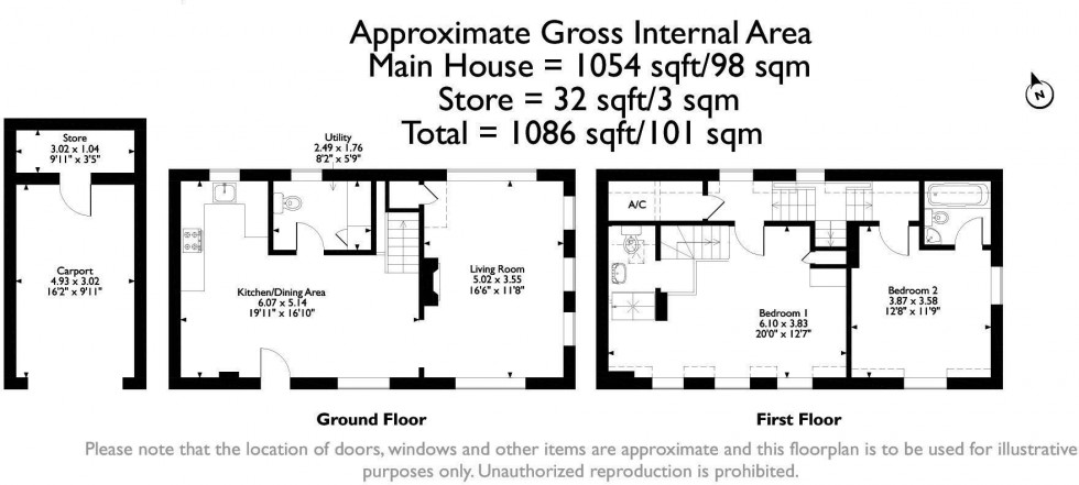 Floorplan for Burton Hall Barns, Burton, Tarporley
