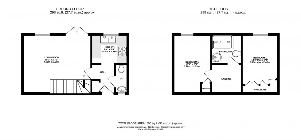 Floorplan for Great Oak Square, Mobberley, Knutsford