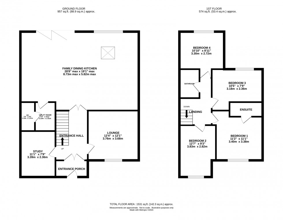 Floorplan for Devonshire Drive, Alderley Edge
