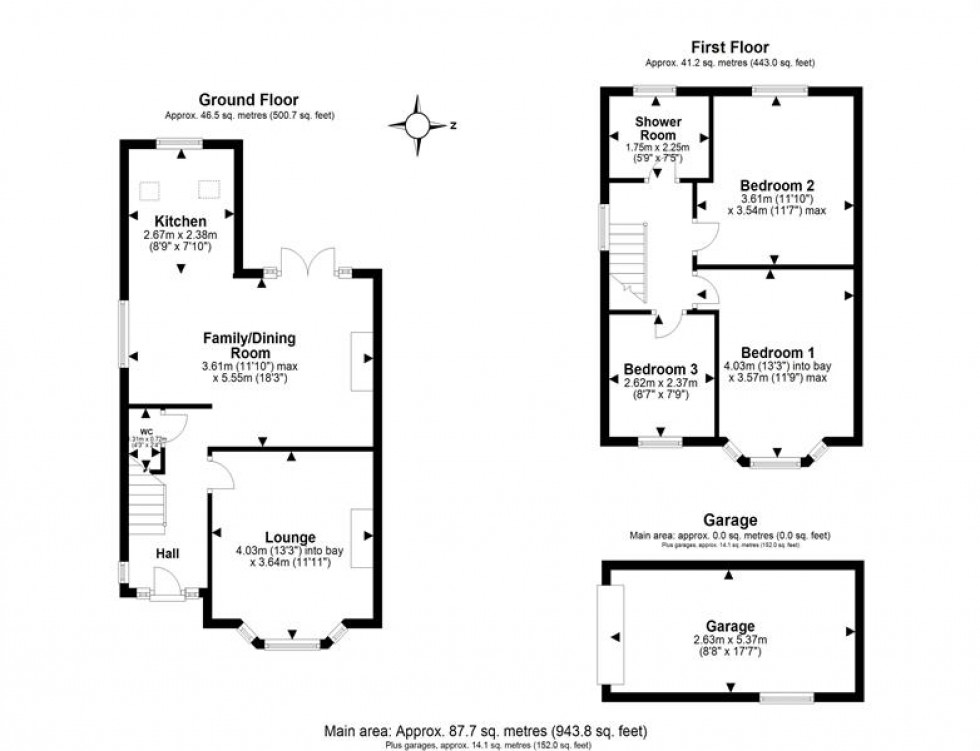 Floorplan for Robin Hood Lane, Helsby, Frodsham