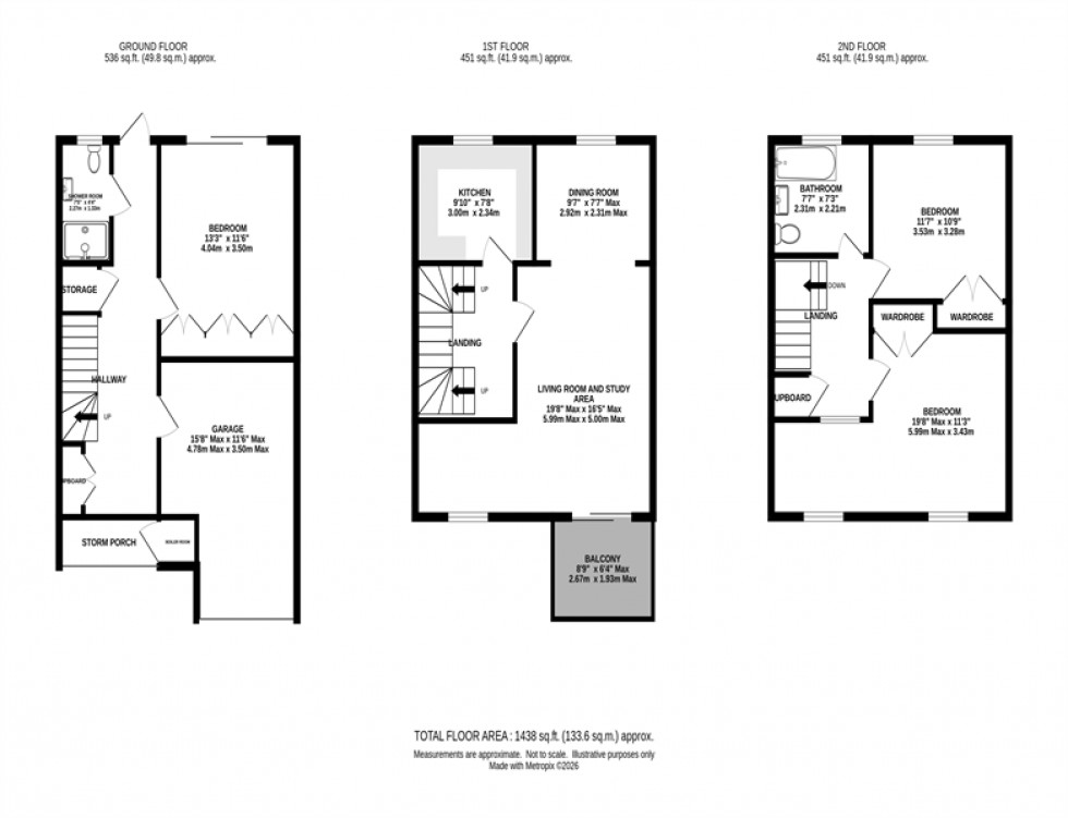 Floorplan for Dunham Rise, Altrincham