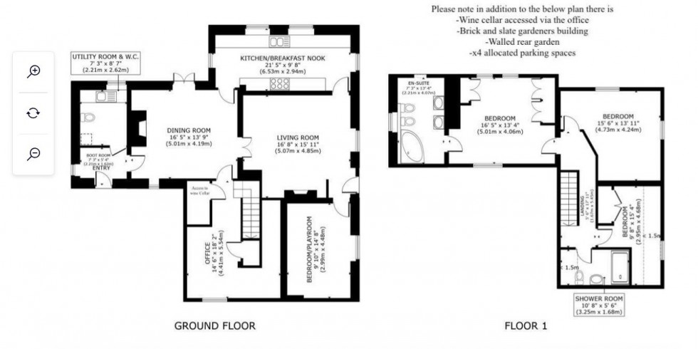Floorplan for Tarporley Road, Duddon, Tarporley