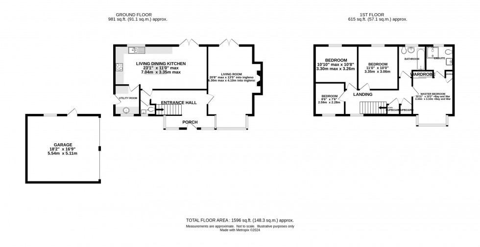 Floorplan for Mallaig Close, Holmes Chapel