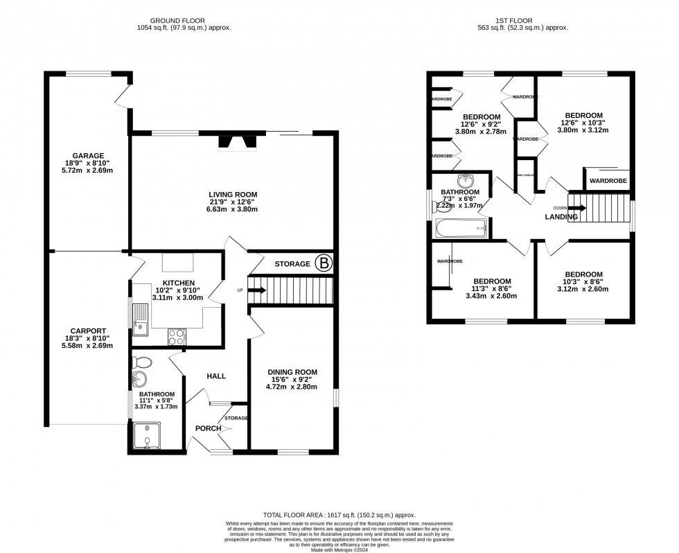 Floorplan for Surridge, High Legh, Knutsford