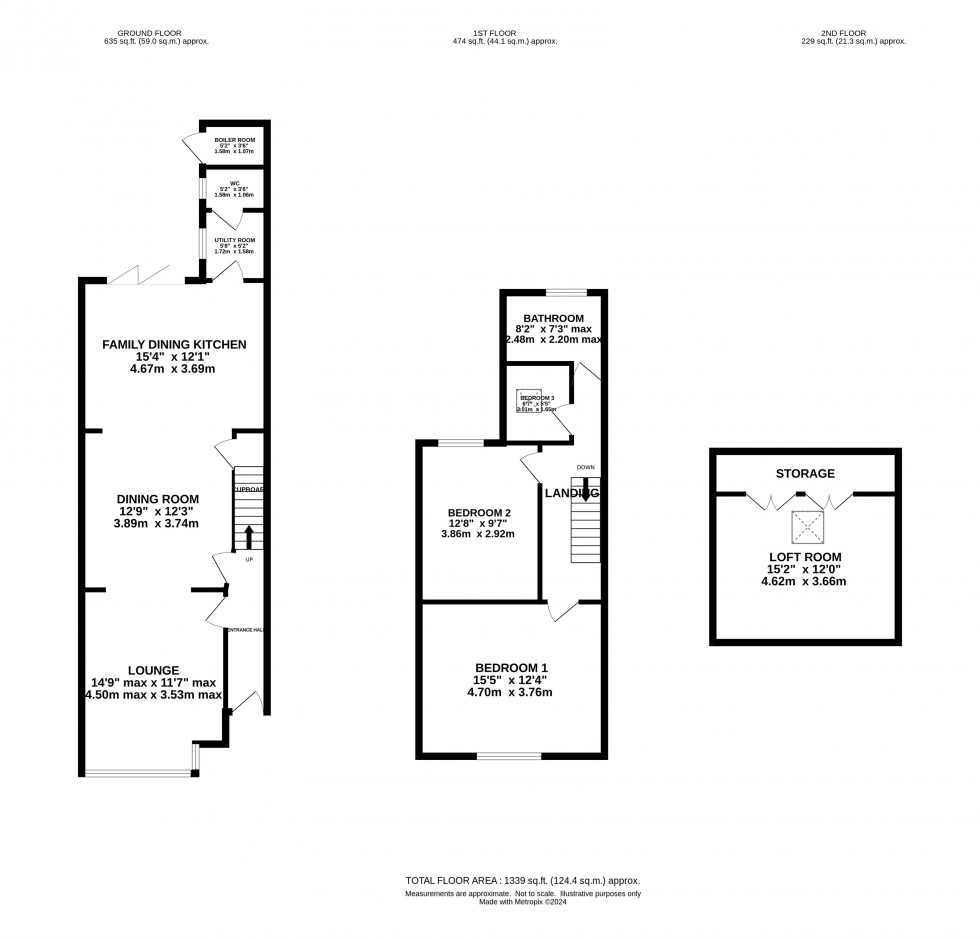 Floorplan for Heyes Lane, Alderley Edge
