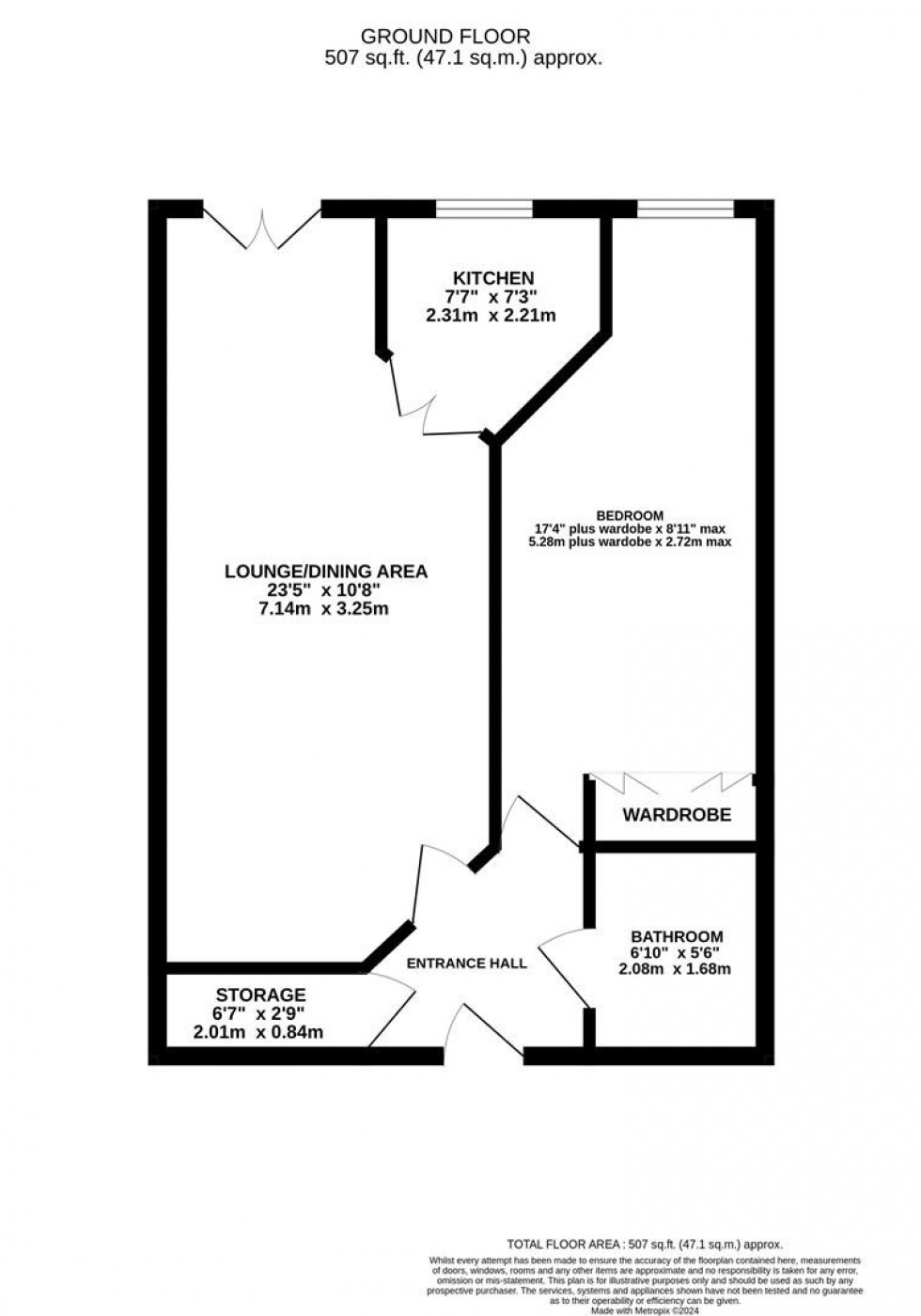 Floorplan for Willow Close, Poynton, Stockport