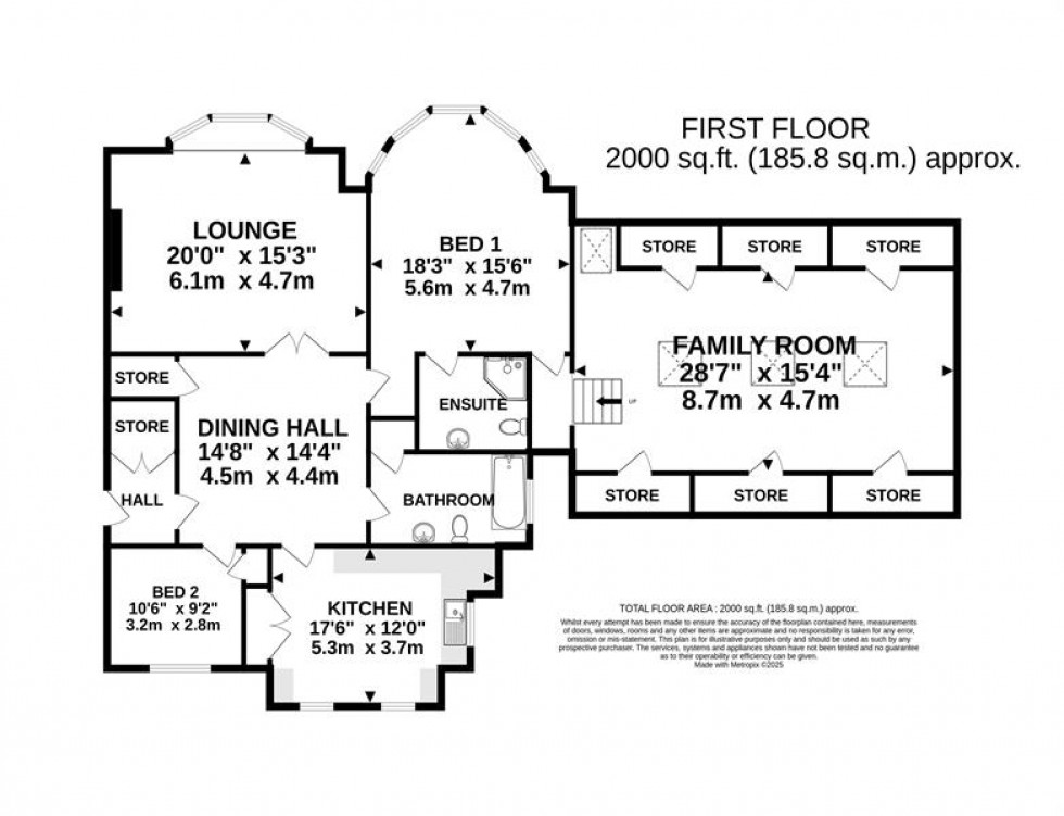 Floorplan for Harrop Road, Hale